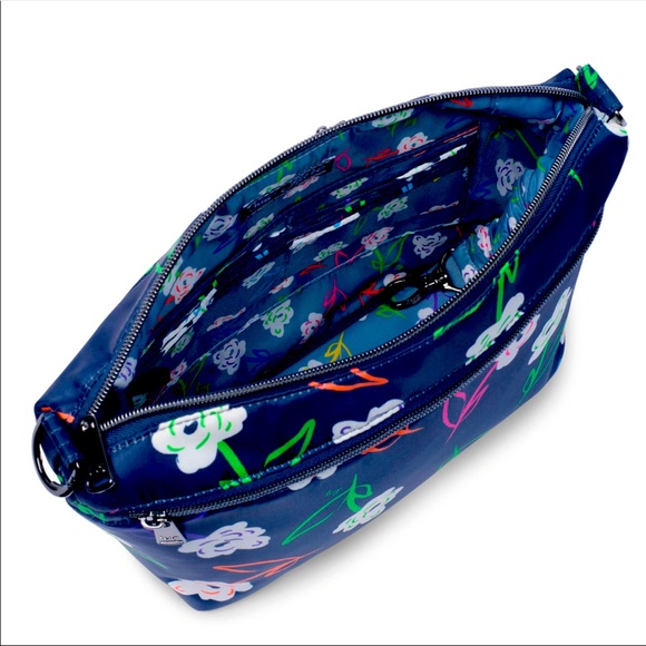 lug Bags Nwt Lug Flare 2 Bright Floral W 2 Straps Crossbody